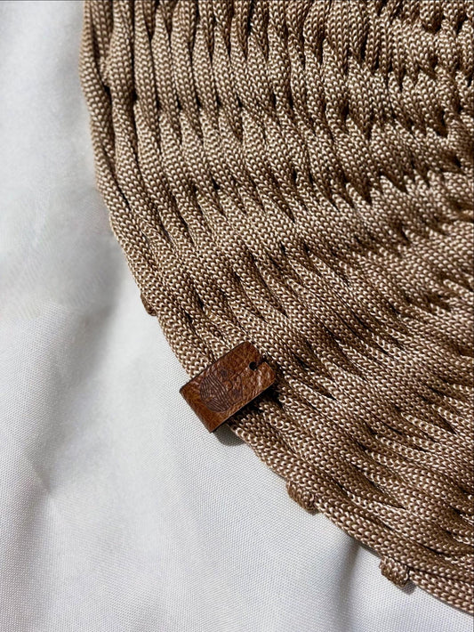 Sousplat corda náutica trançada