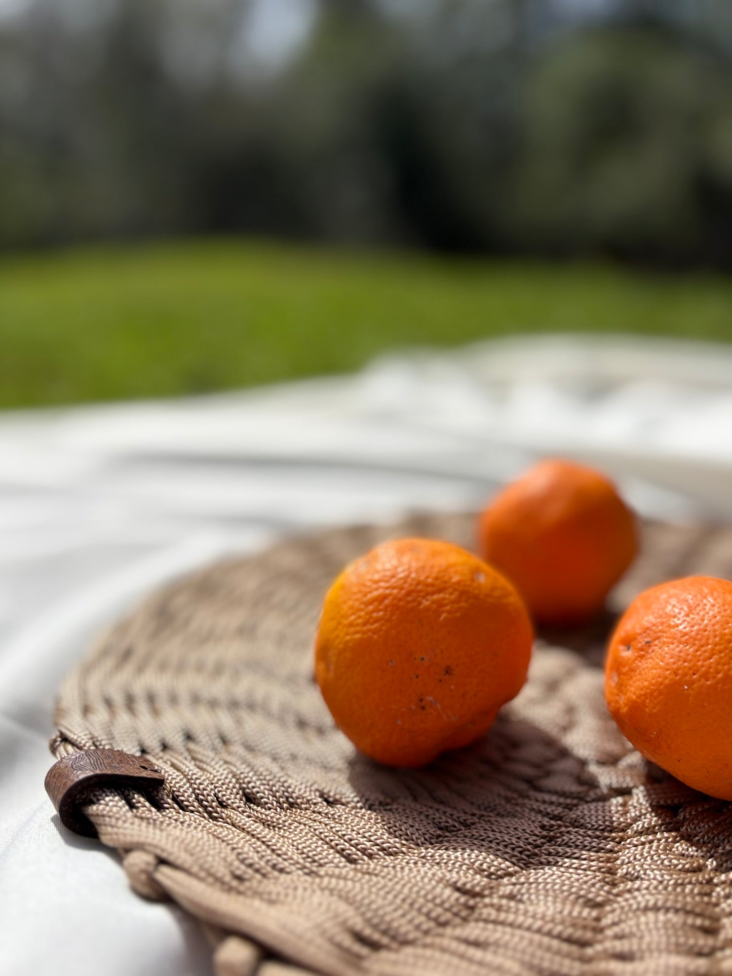 Sousplat corda náutica trançada