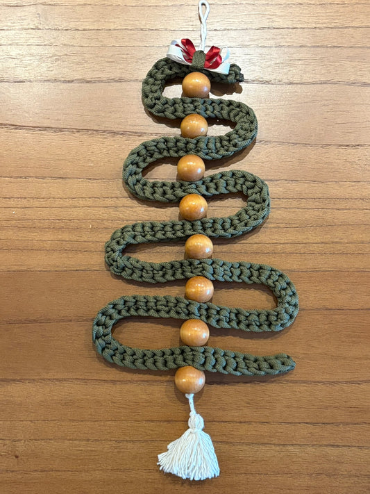 Enfeite de porta pinheiro